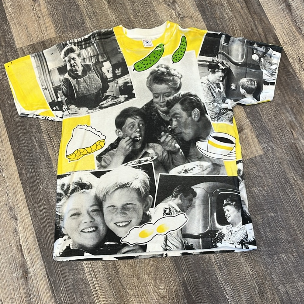 Vintage 1994 Andy Griffith Show Mayberry Tee XL Single Stitch USA Rare - Picture 6 of 11